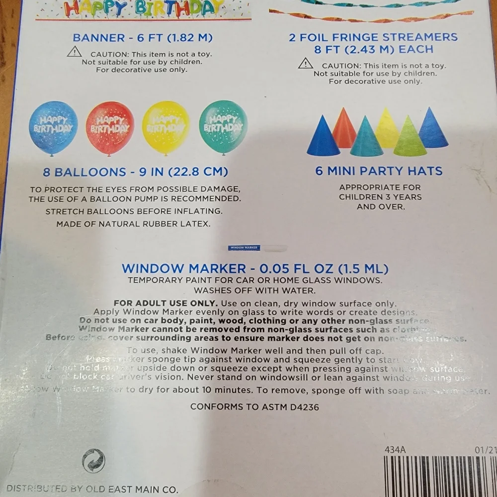 321 Party‎ Decorating Kit